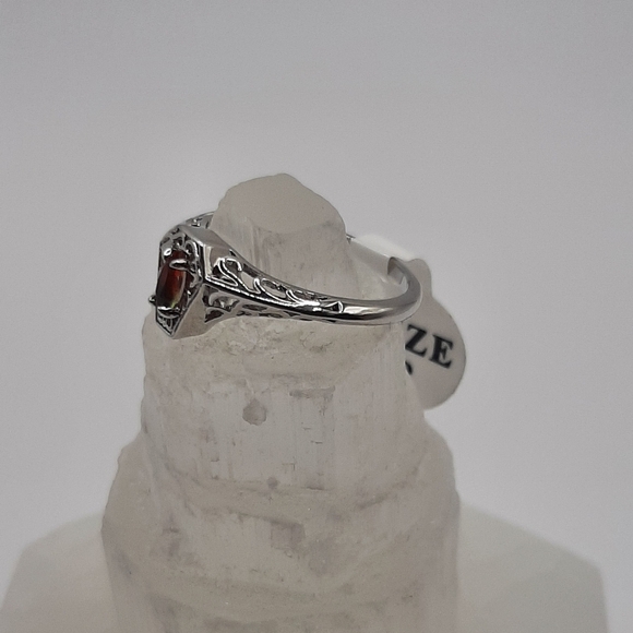 R876 Coffin Rings Plated - Fragrant Jewels - Picture 9 of 15